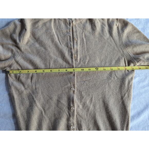 Jaeger Vintage 100% Scottish Cashmere Cardigan Sweater Size 34 EU Quiet Luxury - Picture 10 of 16